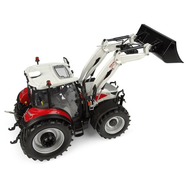 Tracteur miniature STEYR 4120 Plus avec chargeur UH 6823 Universal Hobbies 1-32