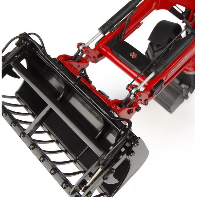 Tracteur miniature MASSEY FERGUSON 5M 145 chargeur FL4121 UH 6784 UH 1/32