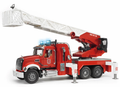 Camion de pompier avec échelle MACK Granite avec pompe 02821