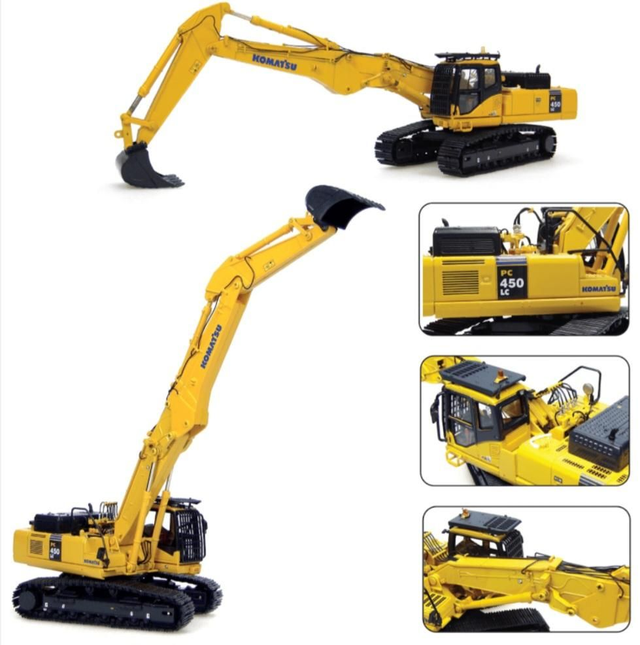 UH 8004 Komatsu PC450LC short boom /1:50 Universal Hobbies