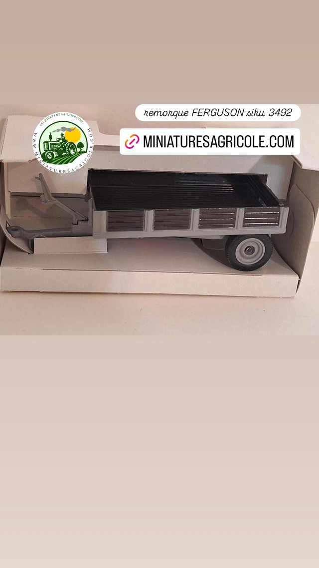 remorque FERGUSON siku 3492