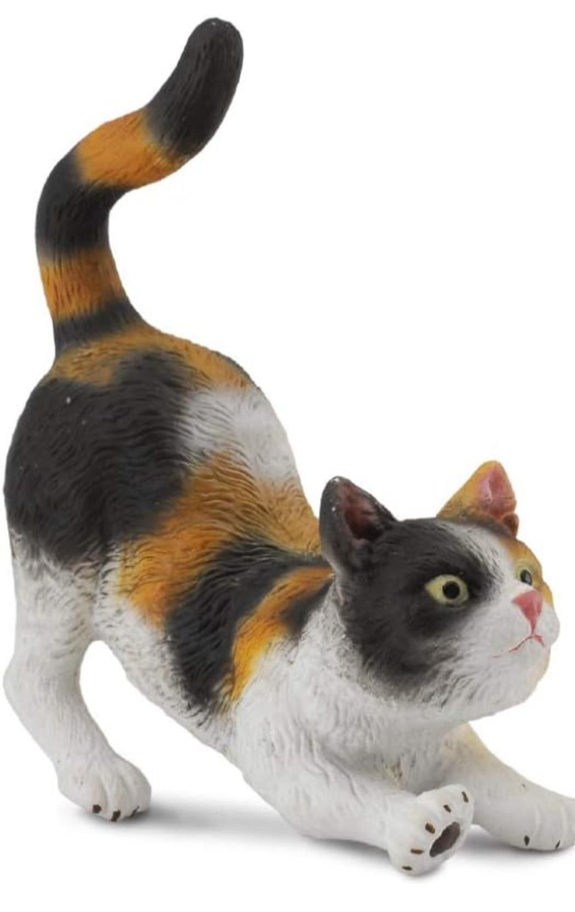 CollectA 88491 - Chat domestique 3 couleurs qui s'étire