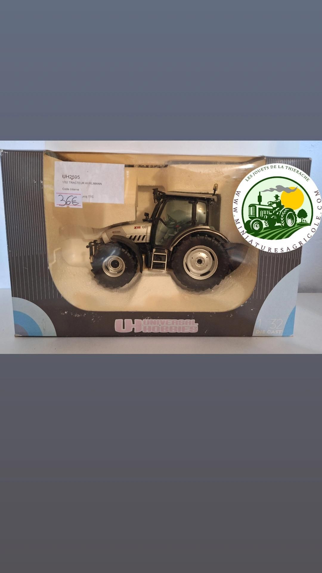 TRACTEUR MINIATURE LAMBORGHINI R6.100 UH 2595 1/32