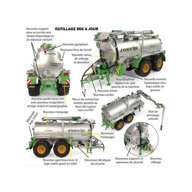 UH6628 tonne Joskin volumetra 20000