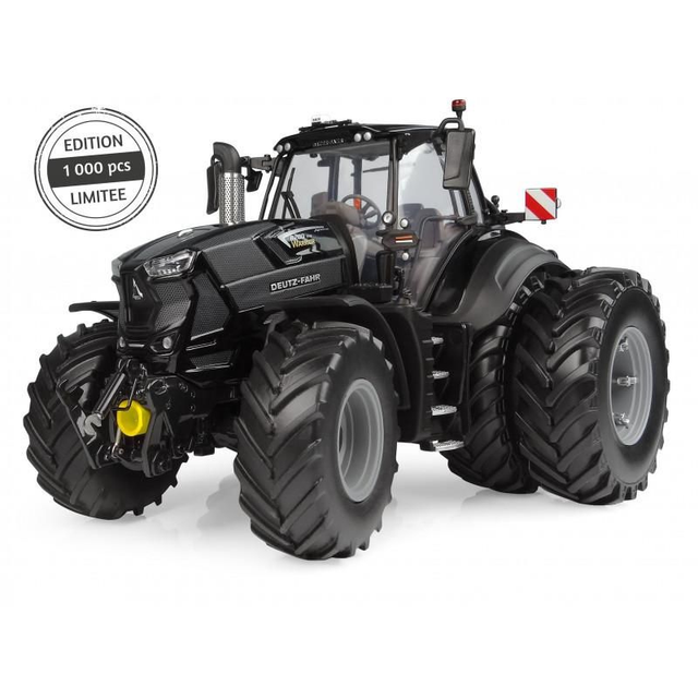 Tracteur Deutz-Fahr 8280 TTV black WARRIOR jumelé H6834 UNIVERSAL HOBBIES 1/32