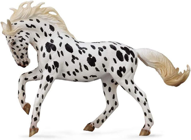 Collect A 88720, Cheval Jument Knabstrup, Léopard Sombre, 1:20
