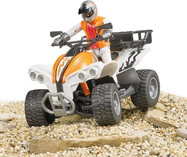 Quad avec personnage Ech:1/16