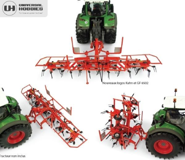 UH 5356 Kuhn GF 6502 schudder