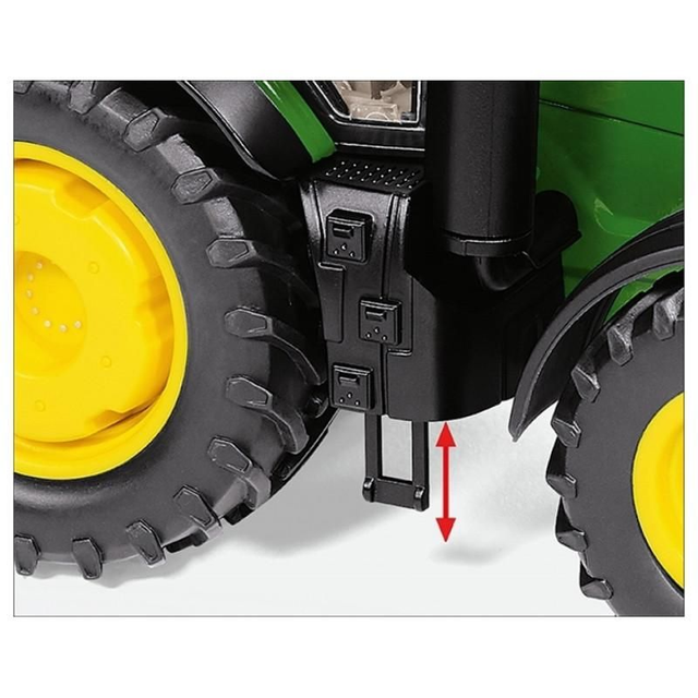 Tracteur miniature JOHN DEERE 7290R ref 7469 WIKING 1-32