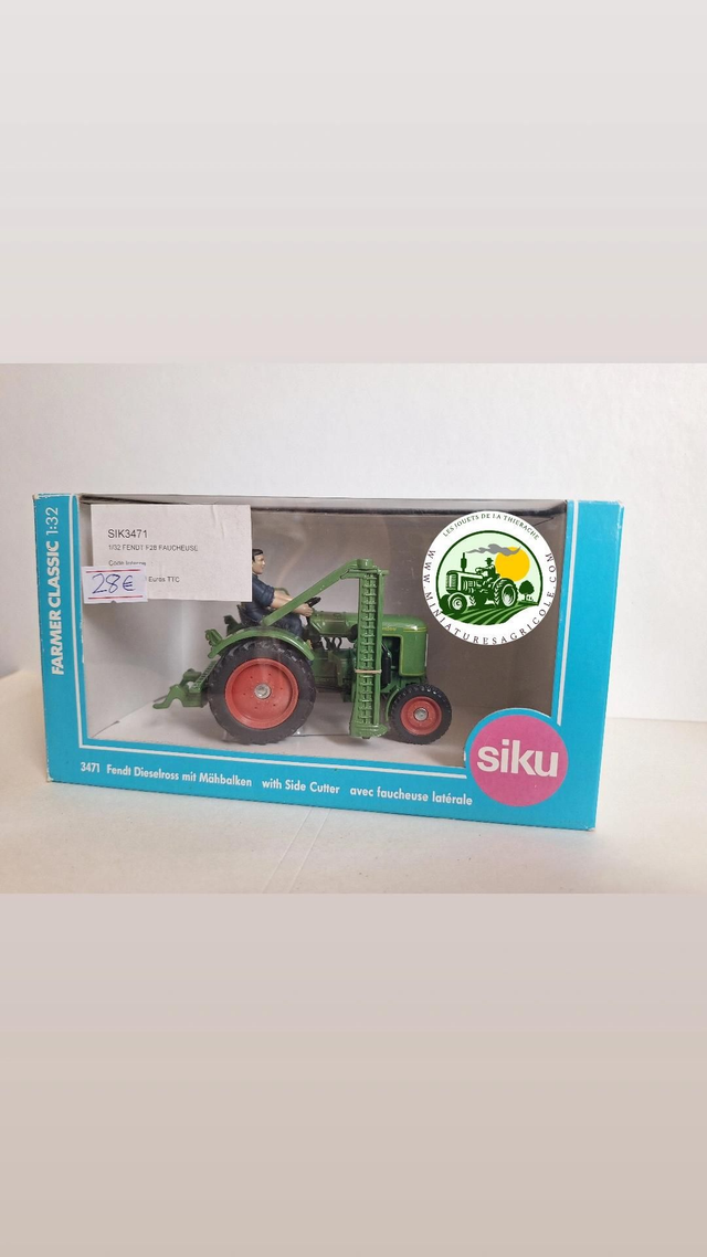 FENDT Dieselross avec Faucheuse Latérale
