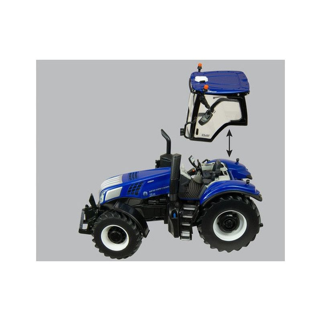 43216 Tracteur miniature New Holland T8.435 Blue Power à l'échelle 1/32