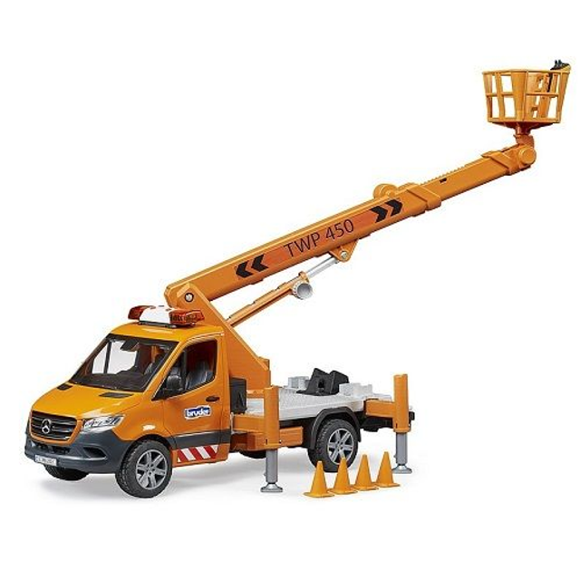 Bruder 02679 camion Mercedes Benz sprinter nacelle