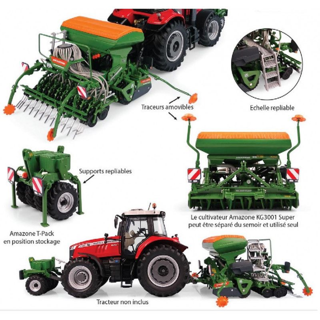 AMAZONE CENTAYA 300 Super zaaicombinatie + T-Pack UH 5384