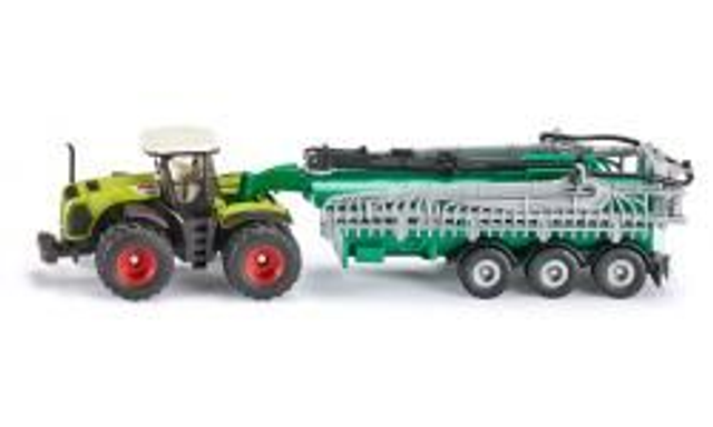 Siku 1827 Claas avec remorque épandage 1.87