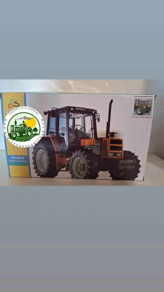 TRACTEUR RENAULT 145-14 TX Jumelé ACA17 REPLICAGRI 2017 1/32