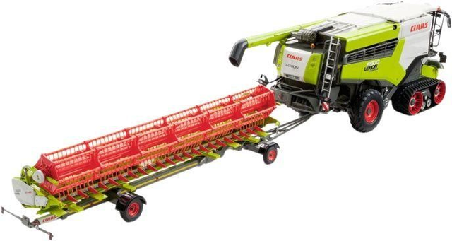 CLAAS Lexion 6900 TT Moissonneuse batteuse avec coupe blé Vario 930 et chariot de transport Editon limitée à 2.000 exemplaires