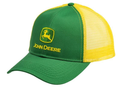 Casquette camionneur verte et jaune