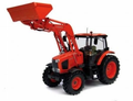 Tracteur Kubota M135GX avec chargeur frontal UH4192 Échelle 1:32