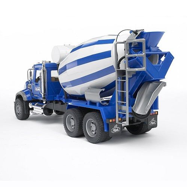 Bruder 02814 Mack camion toupie bleu