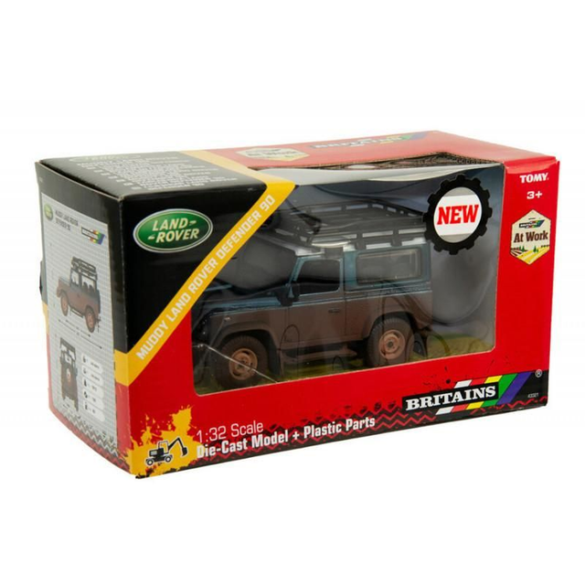 4x4 Land Rover Defender style boueux - Britains 43321