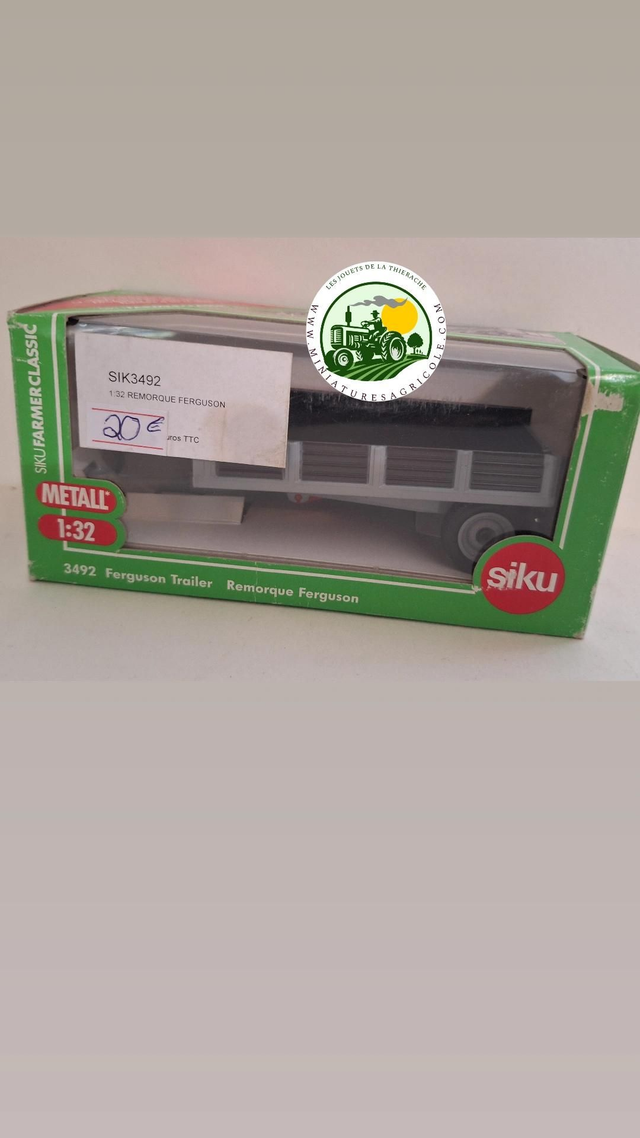 remorque FERGUSON siku 3492