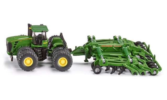 Siku 1856 tracteur John Deere 9630 et amazone 1.87
