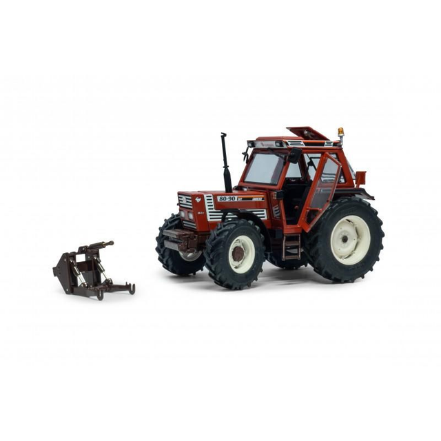 TRACTEUR FIAT 80-90 DT HI-LO cabine superconfort 30246.4 ROS 1/32