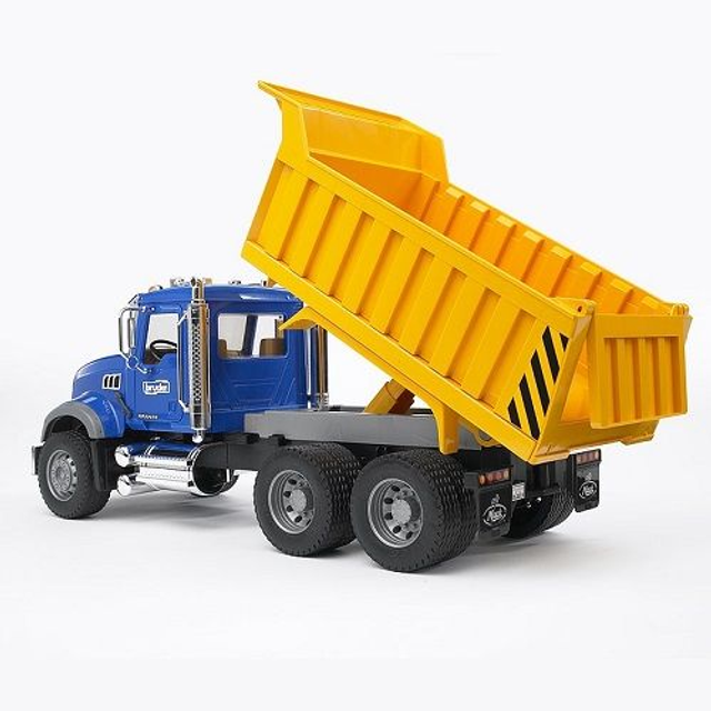 Bruder 02815 Mack camion benne jaune