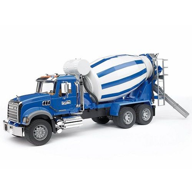 Bruder 02814 Mack camion toupie bleu