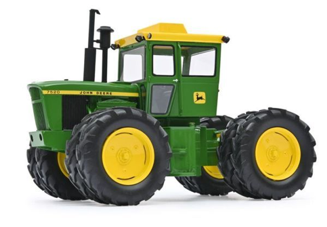 Schüco John Deere 7520 tot jaune articulé