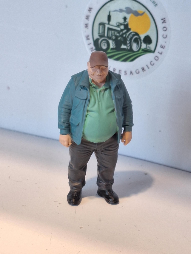 Personnage corpulent en resine per01 1:32