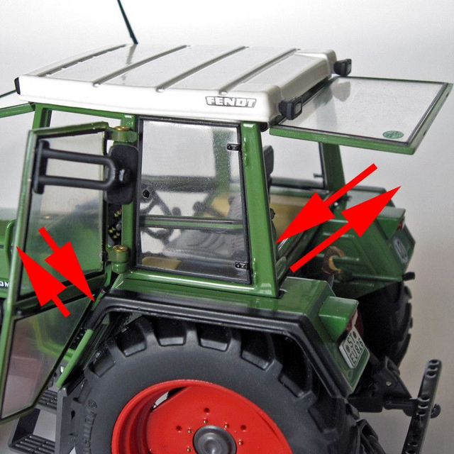 Wei1047 TRACTEUR FENDT FARMER 308 LSA 1047 WEISE TOYS 1/32