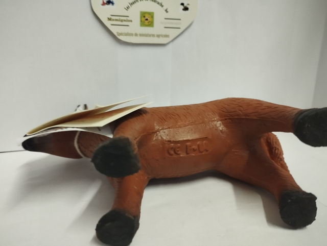 606 Âne animal de jeu en caoutchouc naturel