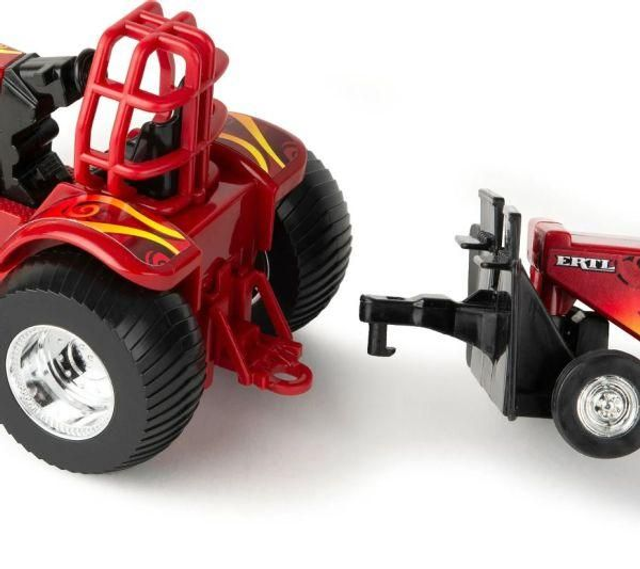 CASE IH HOT SHOT tracteur pulling avec remorque