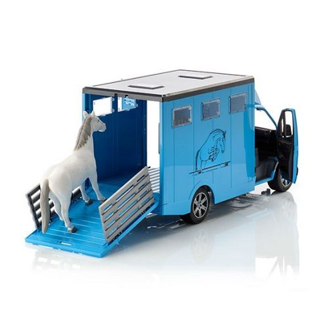 Bruder 02674 camion Mercedes Benz sprinter cheval