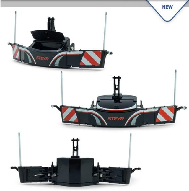 Pare-chocs de tracteur Safetyweight 800 kg, version Steyr - 1:32