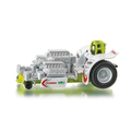 Siku 1828 tractor trekt Claas 1.87