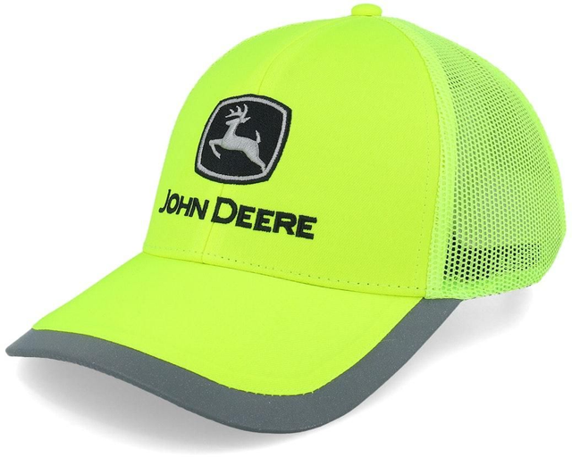 John Deere Casquettes jaune fluo de construction 566
