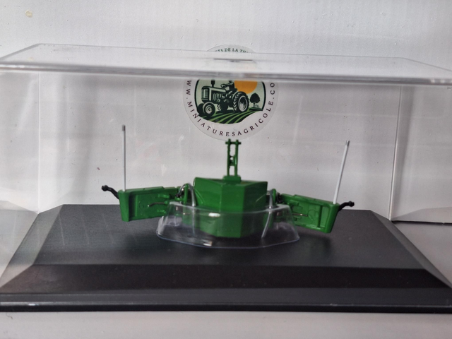 5374 Tractorbumper masse de sécurité 800 kg John Deere style vert 1/32