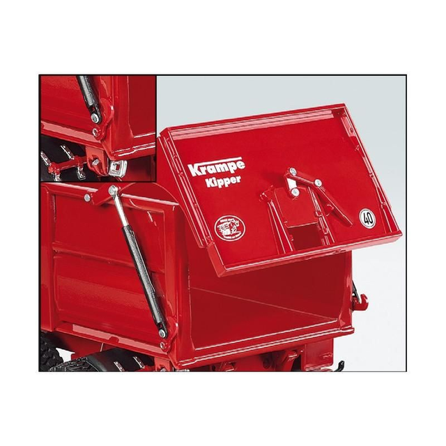 Remorque KRAMPE Big Body 650S Latéral W7335 WIKING 1/32