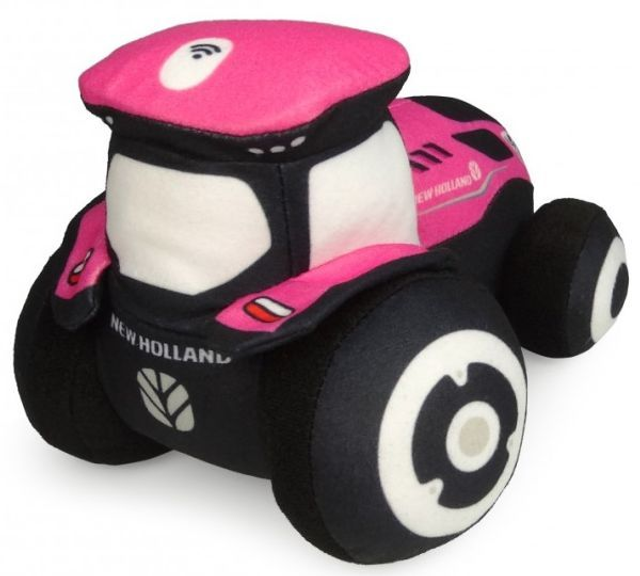 Uh 1157 peluche New Holland rose petit taille
