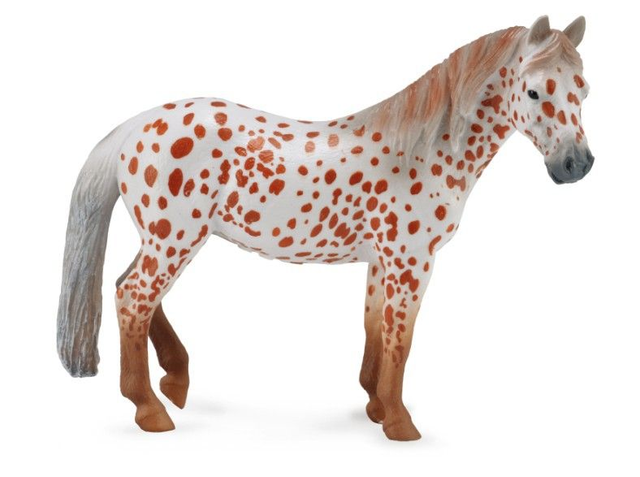 Collecta Pays du cheval >  Chevaux - Échelle 1:20    88750  Jument poney tacheté britannique – Léopard alezane