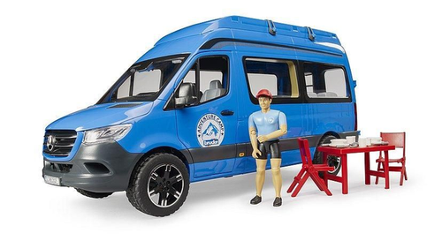 Bruder 02684 - Mercedes-Benz Sprinter Camper avec conducteur