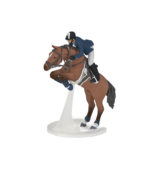 Papo Cheval de saut d'obstacle et son cavalier Chevaux, poulains et poneys 51562