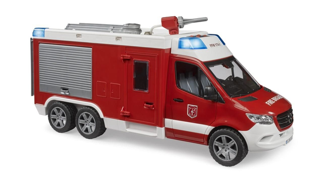 Fourgon de pompiers MB Sprinter avec module son et lumière