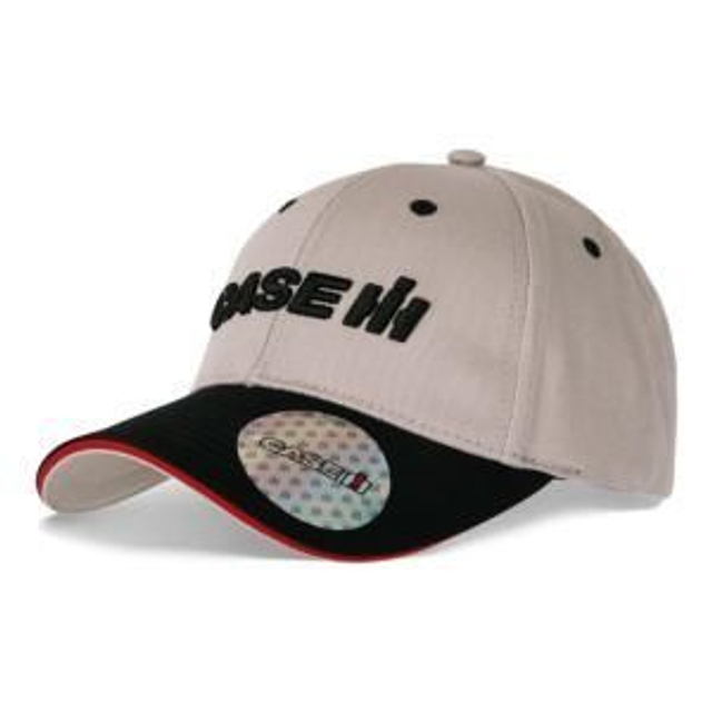 Casquette Case IH grise en coton