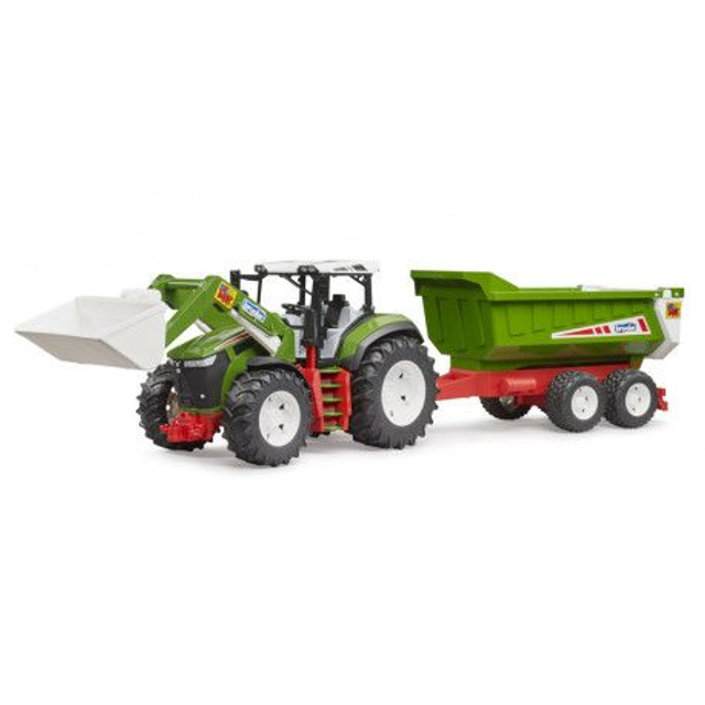 03452 tracteur remorque et chargeur