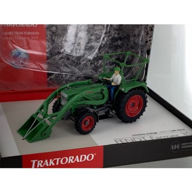 Uh6232 38 fendt farmer 3s  chargeur ( coffret)