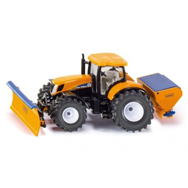 2940 new holland avec lame et épandeur a neige