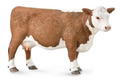 CollectA 88860 vache Hereford marron